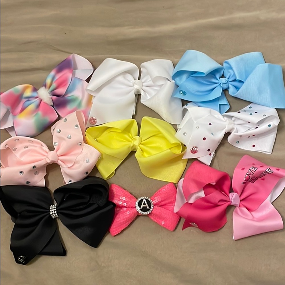 Hair bows.